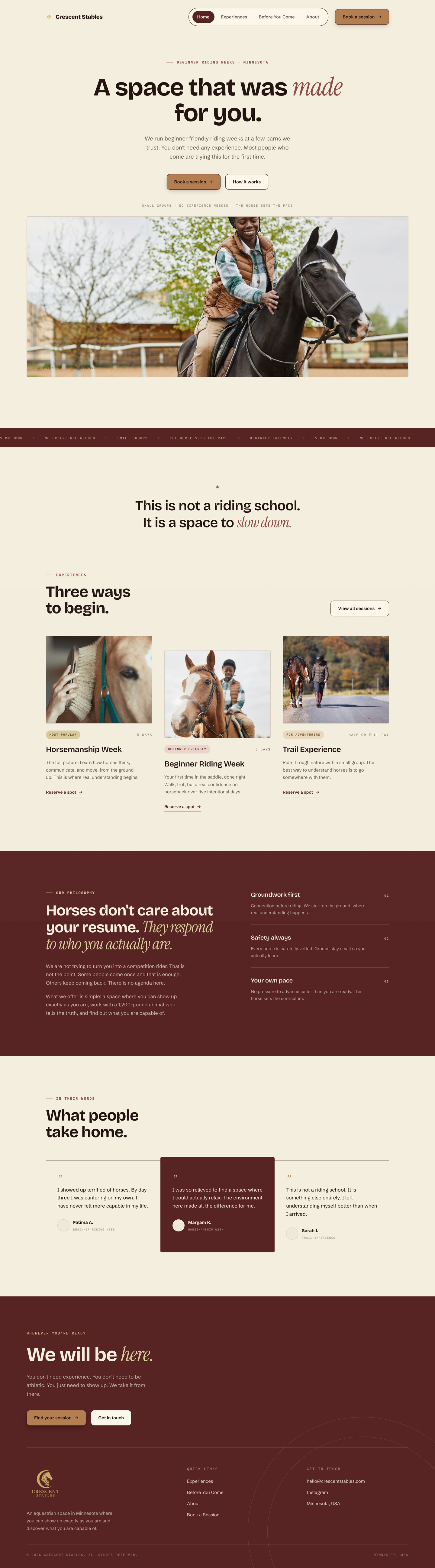 Version 2 homepage